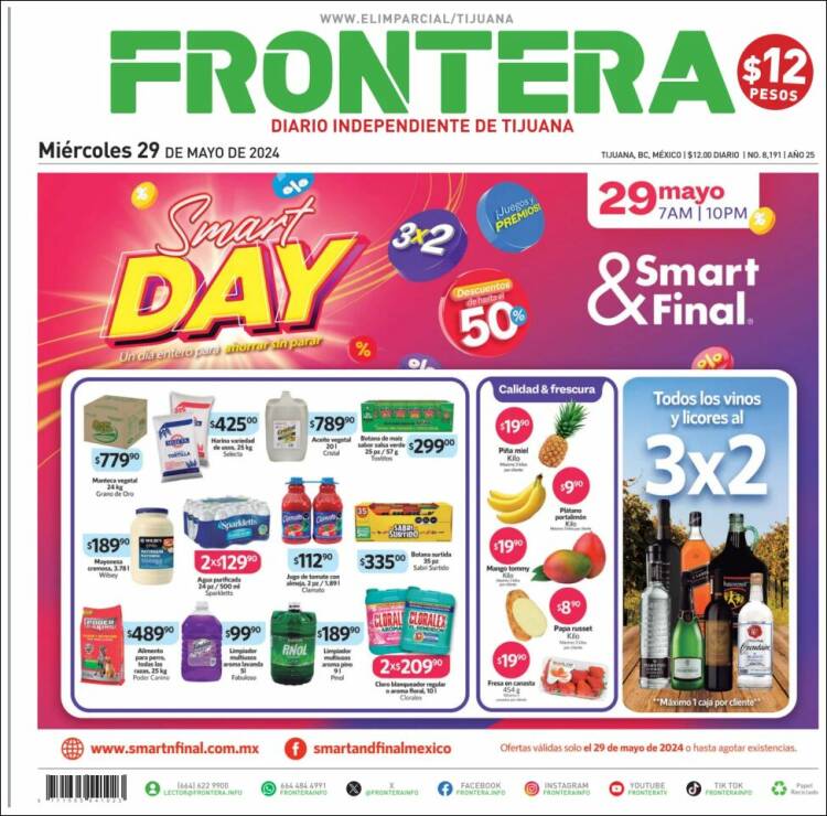 Portada de Frontera (M&eacute;xico)