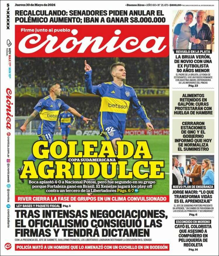 Portada de La Voz del Chaco (Argentina)
