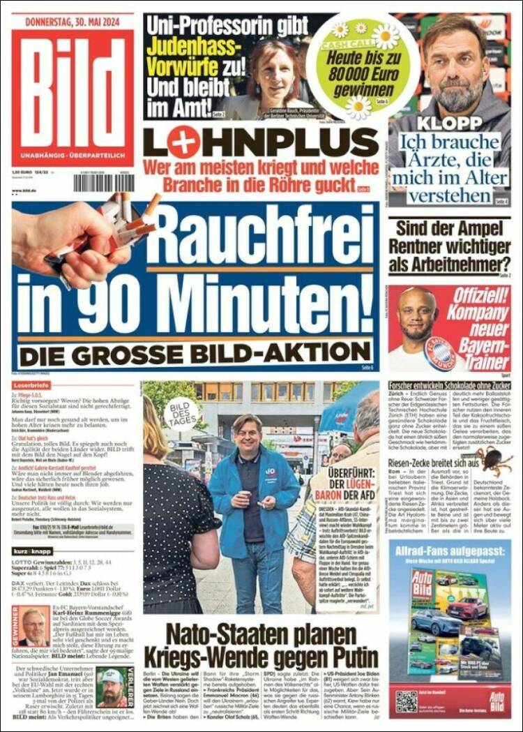 Portada de Bild (Alemania)