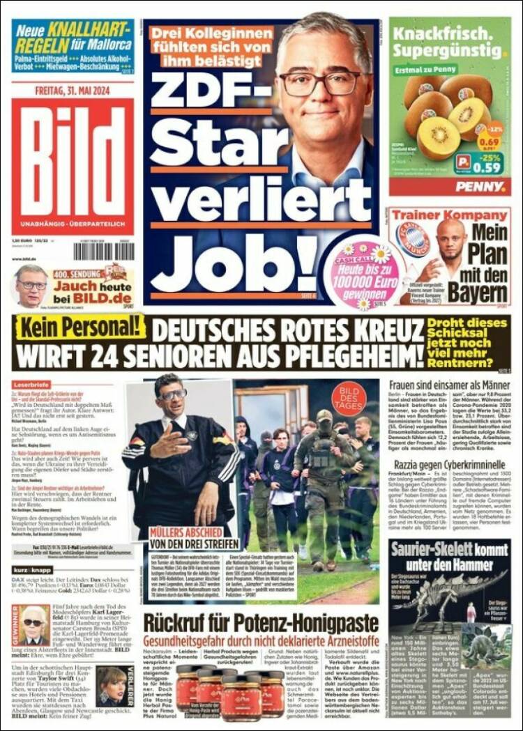 Portada de Bild (Alemania)