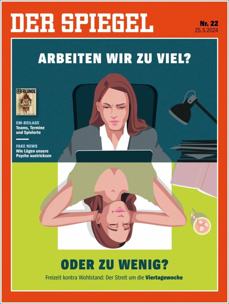 Portada de Der Spiegel (Alemania)