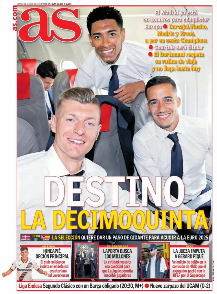 Portada de As (España)