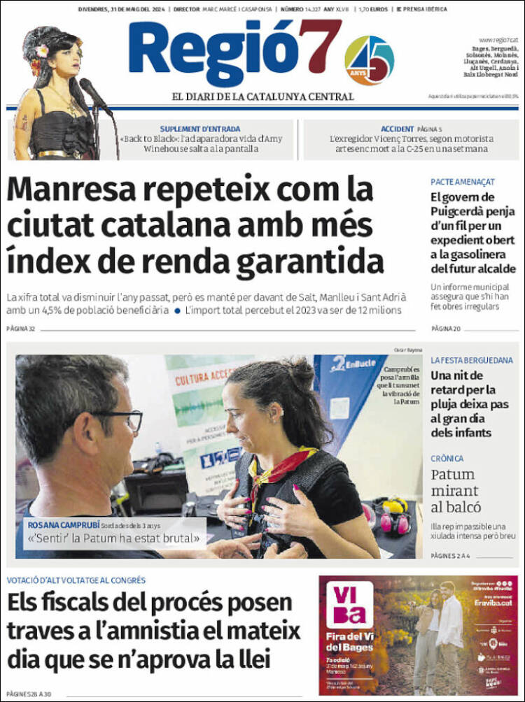 Portada de Regio7 (España)