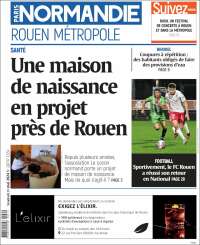 Portada de Paris Normandie (Francia)