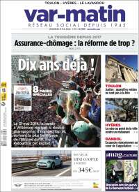 Portada de Var-Matin (Francia)