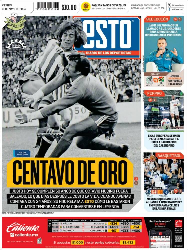 Portada de Esto (México)