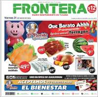 Portada de Frontera (México)