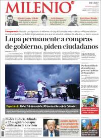 Portada de Milenio de León (México)