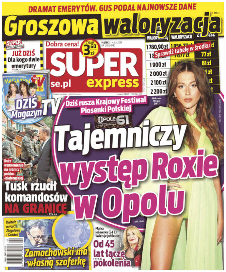 Portada de Super Express (Polonia)
