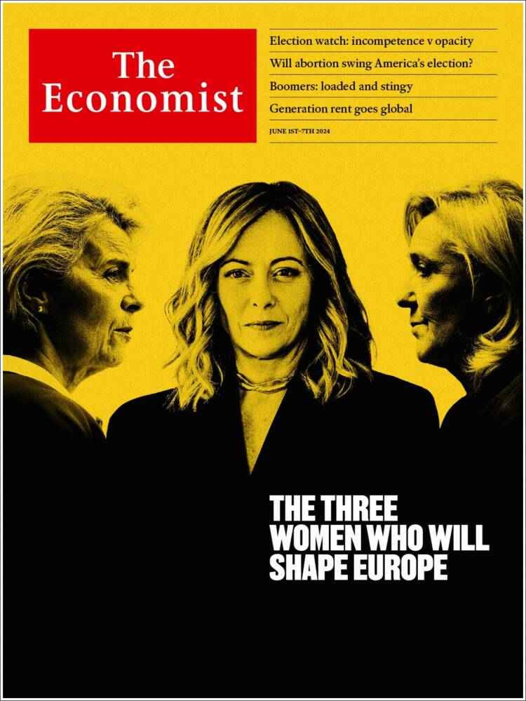 Portada de The Economist (Reino Unido)