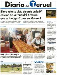 Portada de Diario de Teruel (Spain)