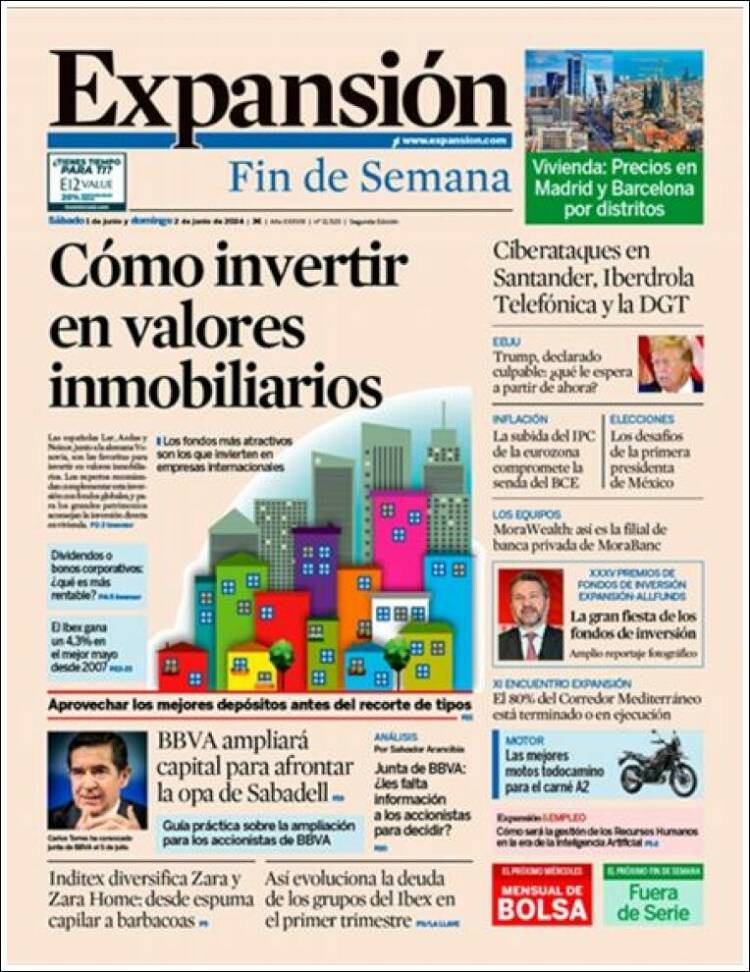 Portada de Expansión (Espa&ntilde;a)