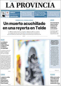 Portada de La Provincia (España)