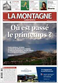 Portada de La Montagne (Francia)