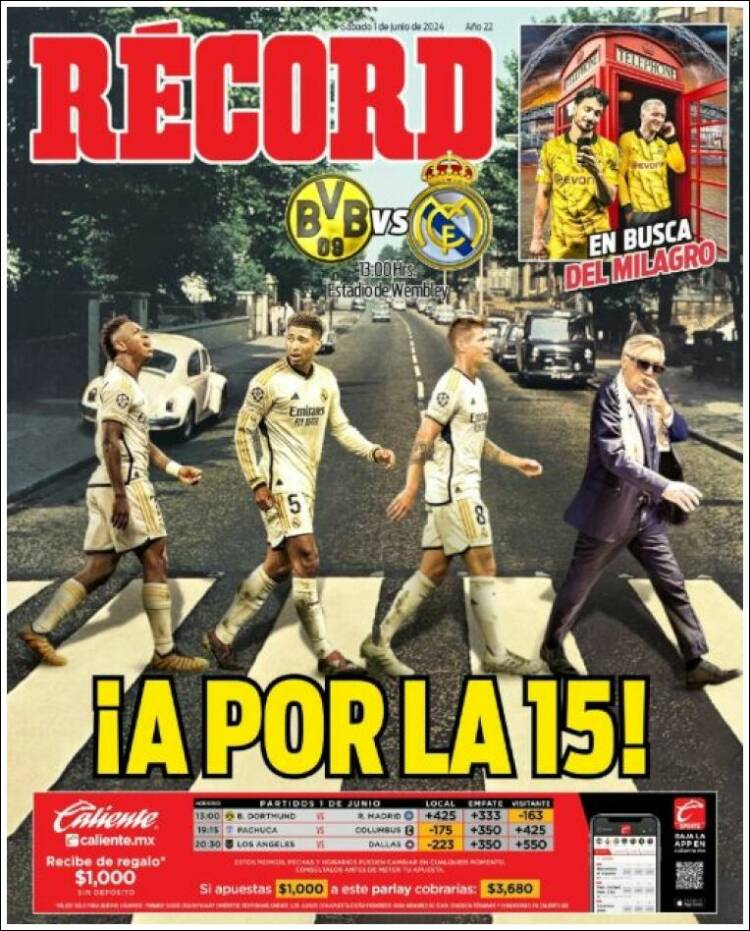 Portada de Record (México)