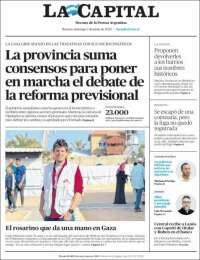 Portada de La Capital - Rosario (Argentina)