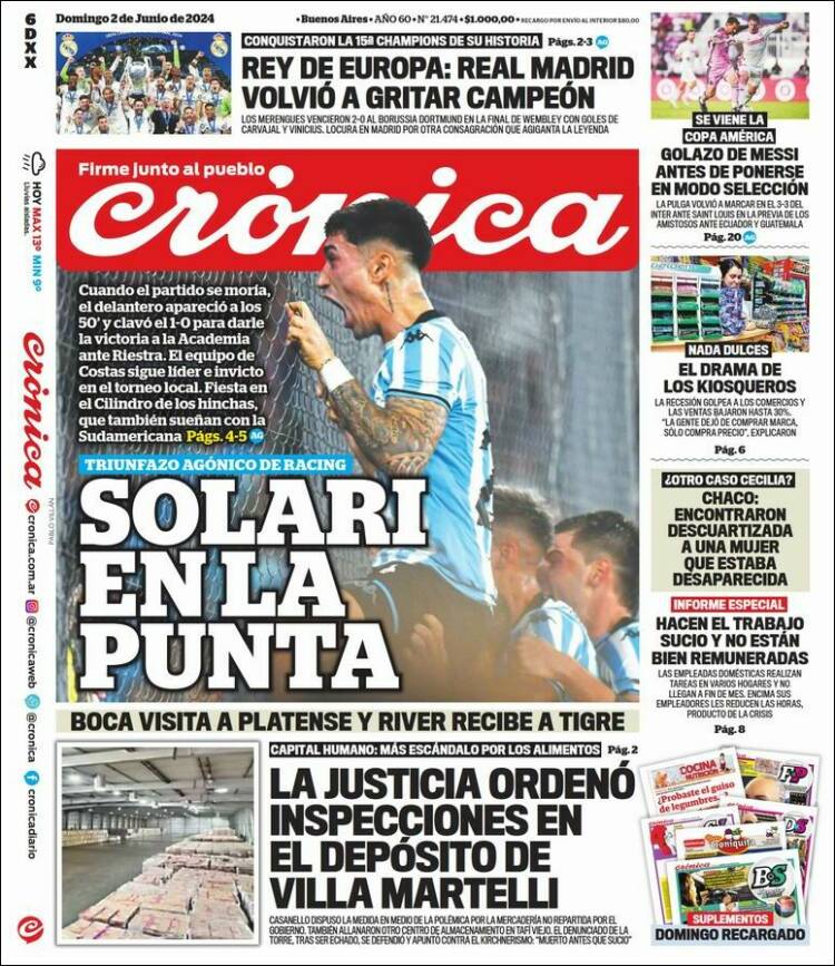 Portada de La Voz del Chaco (Argentina)