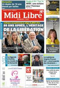 Portada de Midi Libre (Francia)