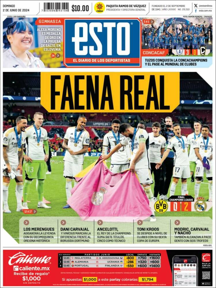 Portada de Esto (M&eacute;xico)