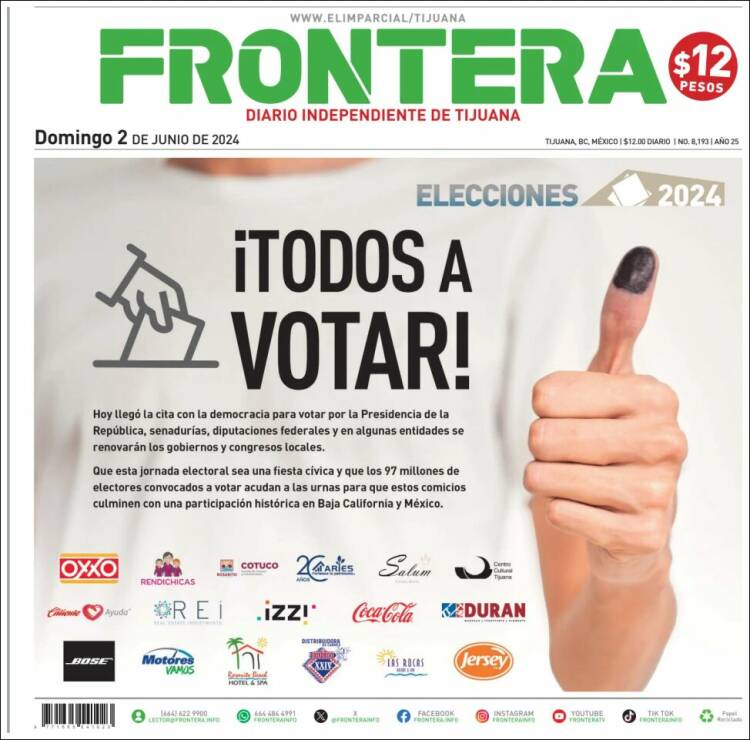 Portada de Frontera (M&eacute;xico)
