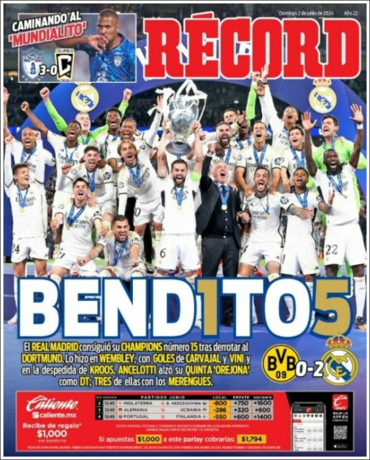Portada de Record (M&eacute;xico)