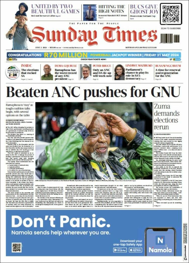 Portada de Hürriyet (Turqu&iacute;a)