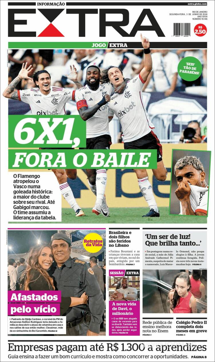 Portada de Extra (Brasil)