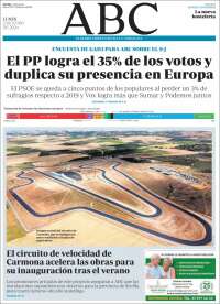 Portada de ABC - Sevilla (España)