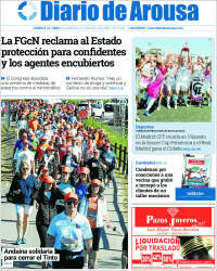 Portada de Diario de Arousa (España)
