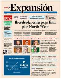 Portada de Expansión (España)