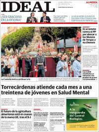 Portada de Ideal Almeria (España)