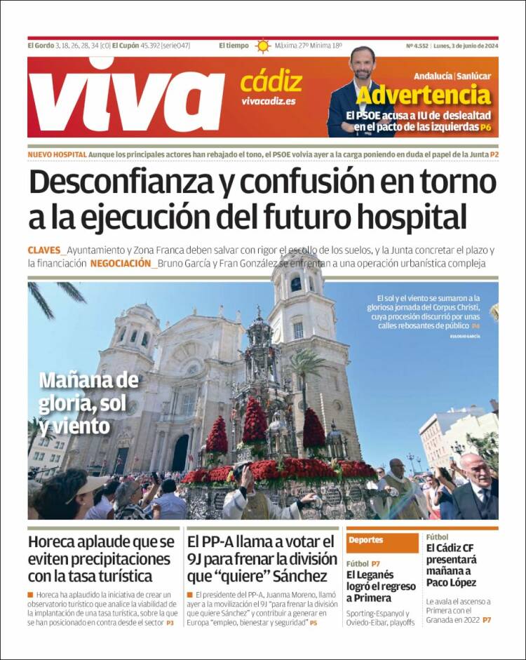 Portada de Información - Cadiz (España)