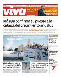 Portada de Viva Málaga (España)