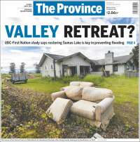 Portada de The Province (Canadá)