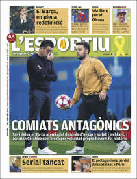 Portada de L'Esportiu (Espagne)