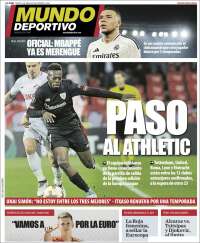 Portada de Mundo Deportivo Bizkaia (Espagne)