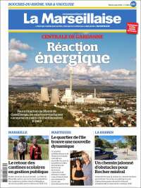 Portada de La Marseillaise (Francia)