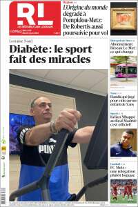 Portada de Le Republicain Lorrain (Francia)