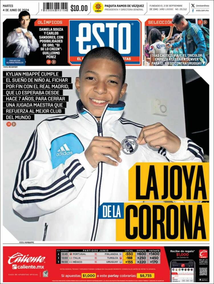 Portada de Esto (M&eacute;xico)