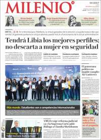 Portada de Milenio de León (M&eacute;xico)