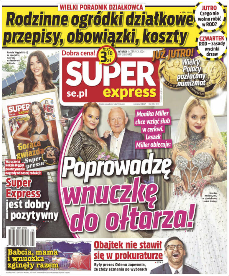 Portada de Super Express (Polonia)