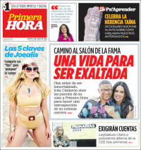 Portada de Primera Hora (Puerto Rico)