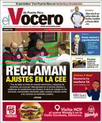 Portada de Vocero (Puerto Rico)