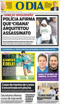 Portada de O Dia (Brasil)