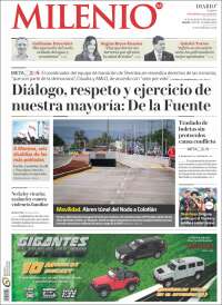Portada de Milenio - Jalisco (M&eacute;xico)