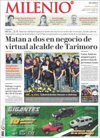 Portada de Milenio de León (M&eacute;xico)