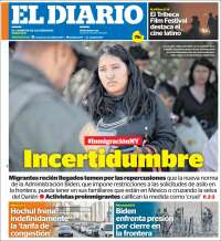 Portada de El Diario NY (USA)