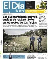 Portada de El Día de Soria (España)