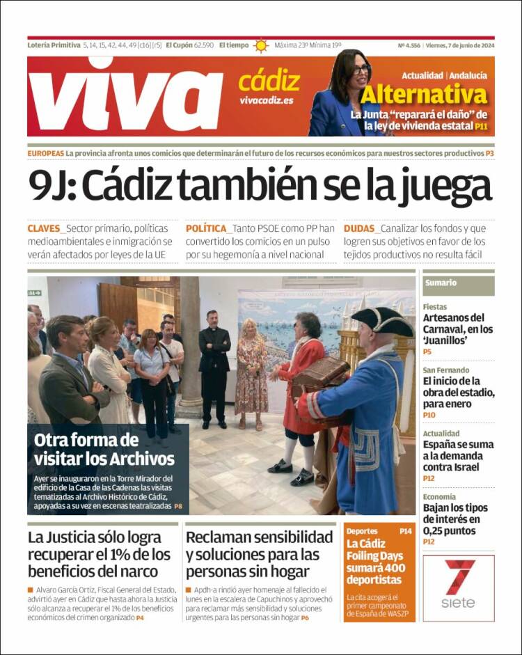 Portada de Información - Cadiz (España)