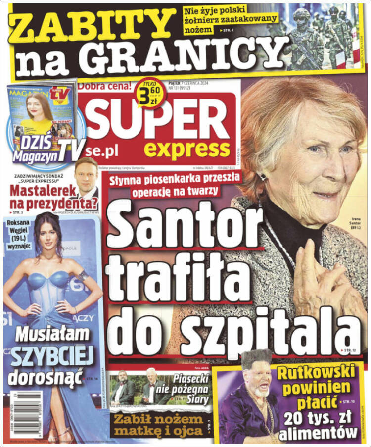 Portada de Super Express (Polonia)